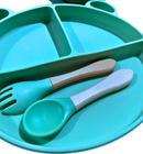 Vajilla Silicona Para Bebes Set Premium