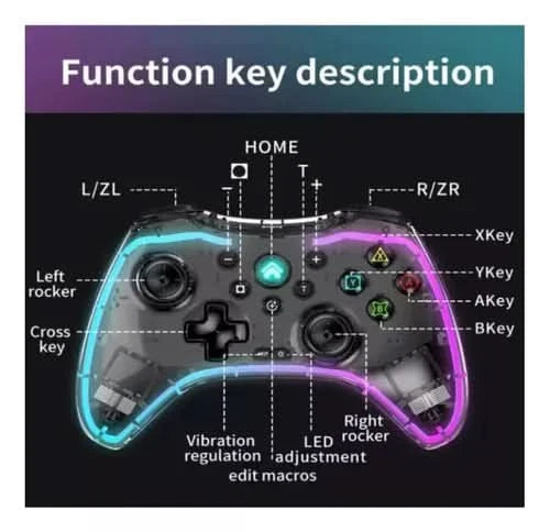 Control Gamers Rgb Tipo Xbox