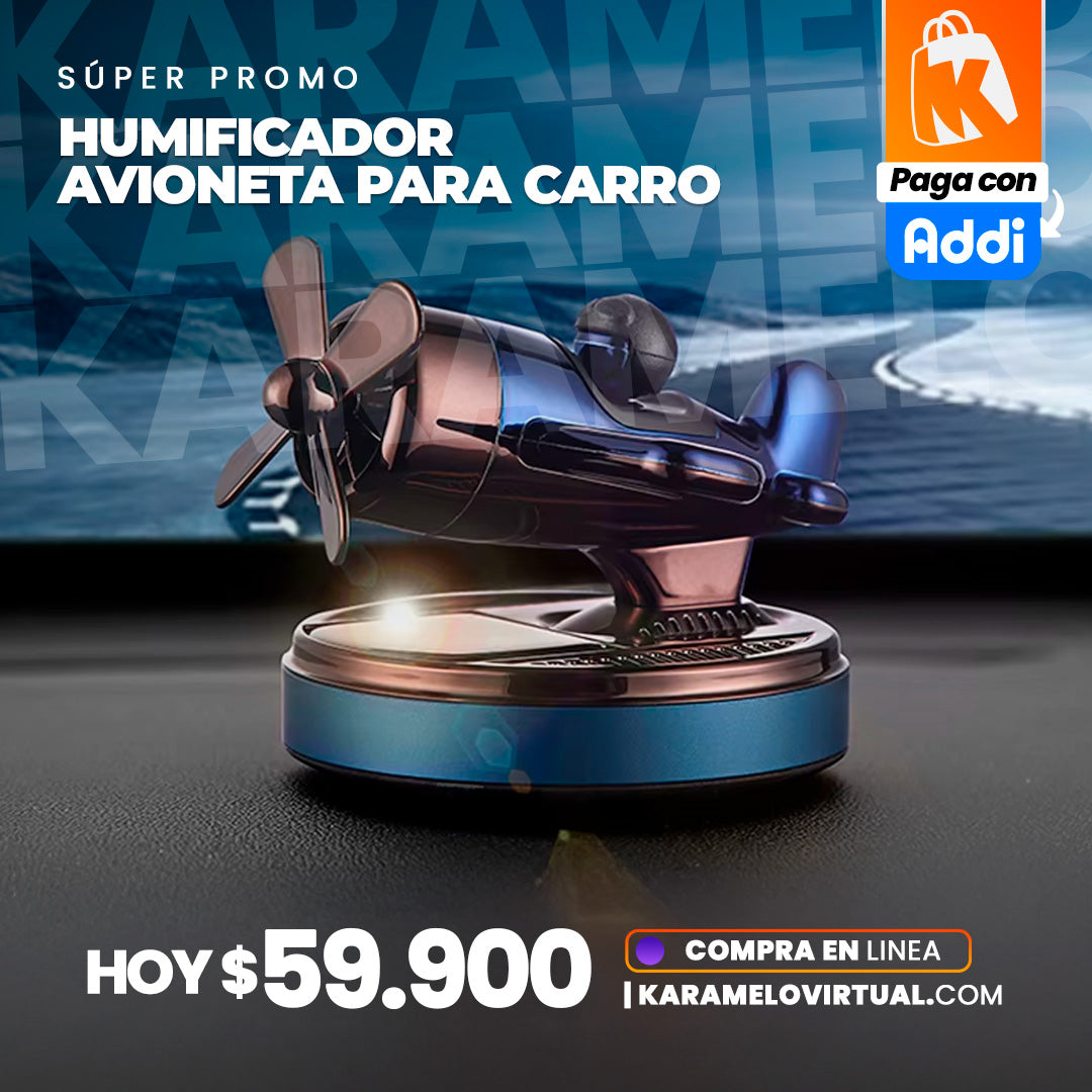 HUMIFICADOR AVIONETA PARA CARRO
