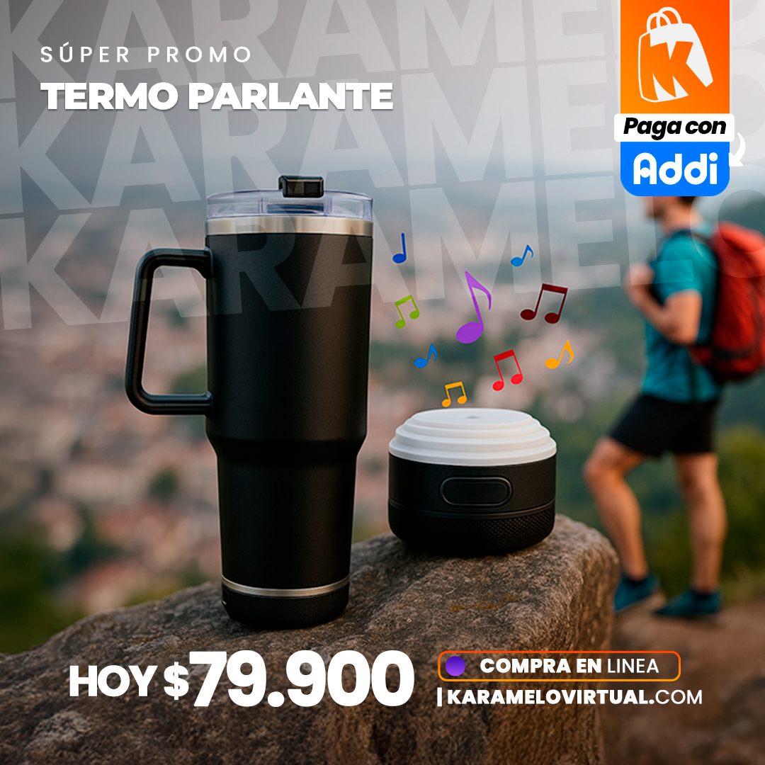 TERMO PARLANTE TIPO STANLEY