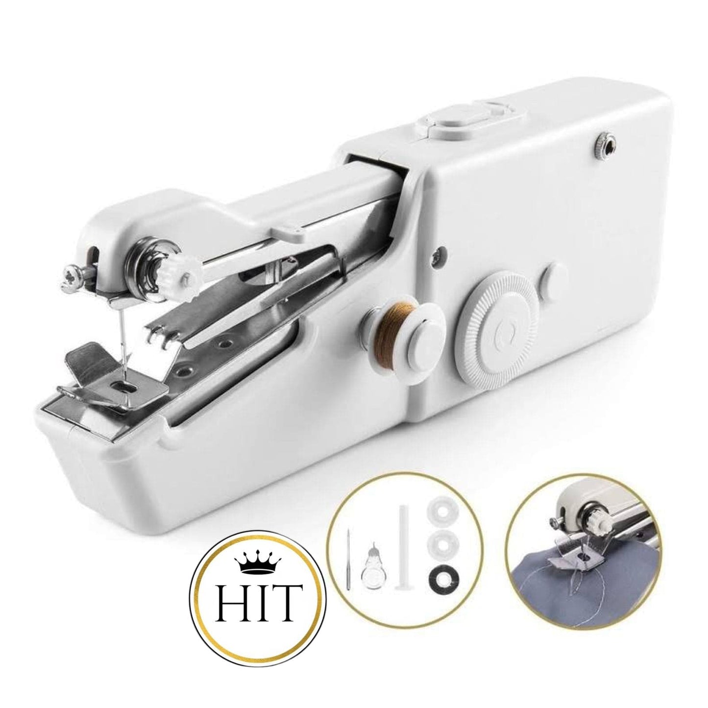 Mini Máquina Coser Eléctrica Mano Inalámbrica Portátil