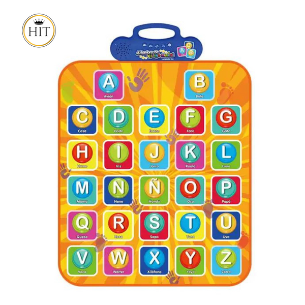 Alfombra didáctica sensible al tacto