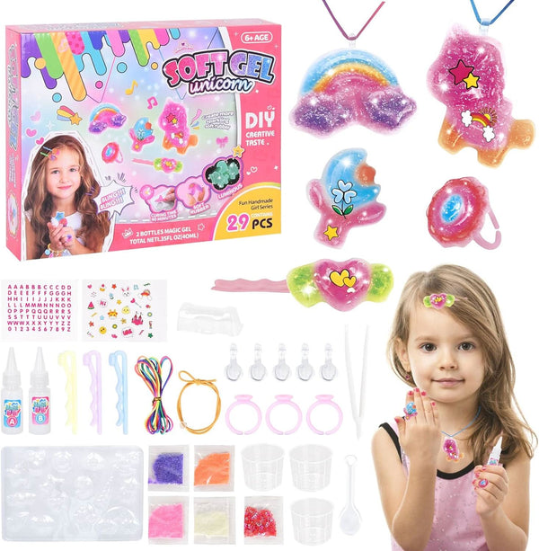 SOFT GEL Kit de manualidades UNICORNIO