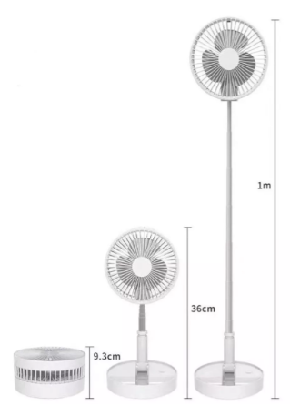 Ventilador Plegable Recargable