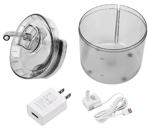 Fuente de agua para gatos con sensor