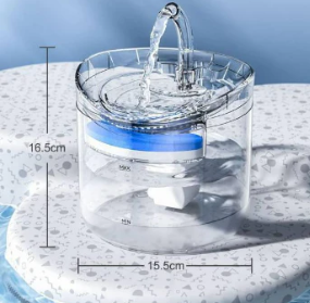 Fuente de agua para gatos con sensor