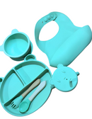 Vajilla Silicona Para Bebes Set Premium