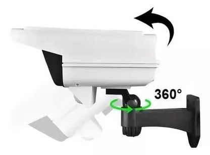 Lámpara Led JD-2178T Panel Solar Y Sensor De Movimiento Tipo Cámara