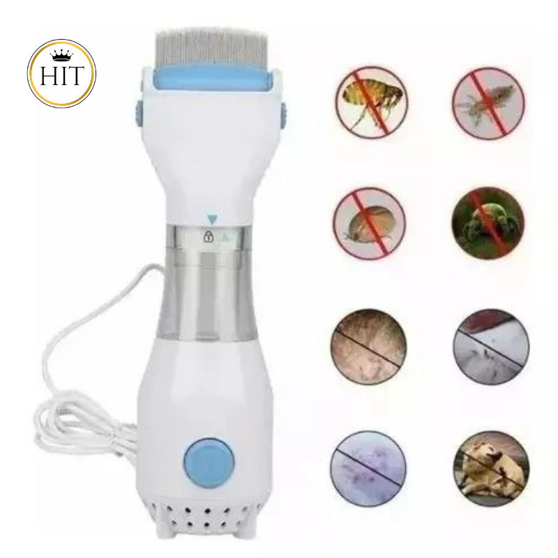 Aspirador de piojos y pulgas