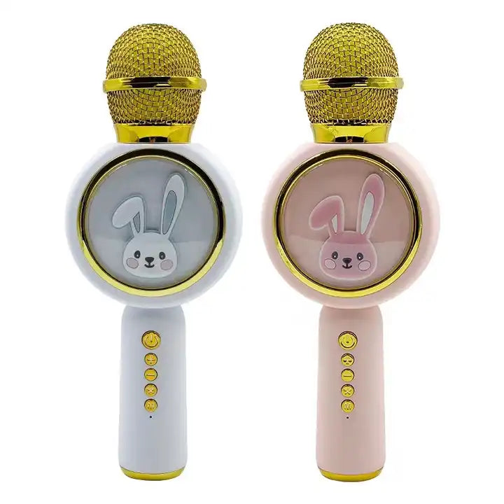 Microfono karaoke de conejo bluetooth