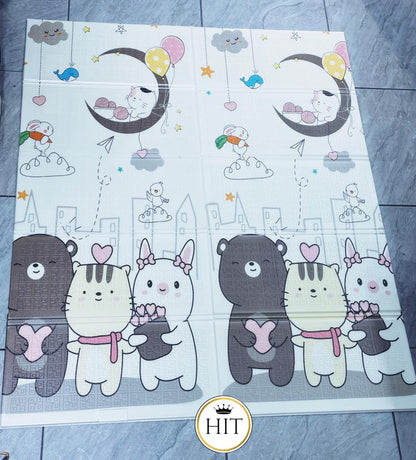 Tapete De Juego Plegable Gateo Bebé