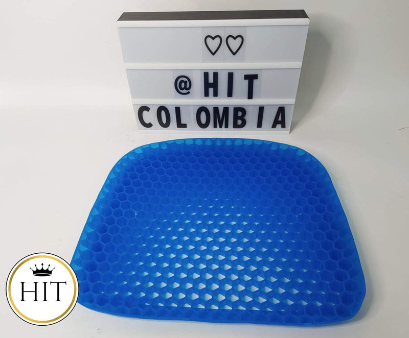 Cojín Ergonómico Para Silla En Silicona + Funda Protectora