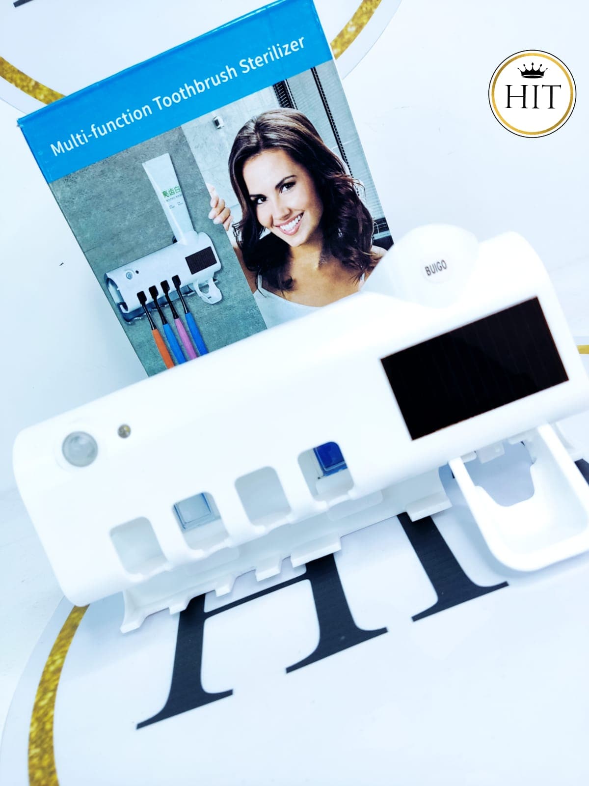 Dispensador De Pasta Dental Soporte Para Cepillo De Dientes