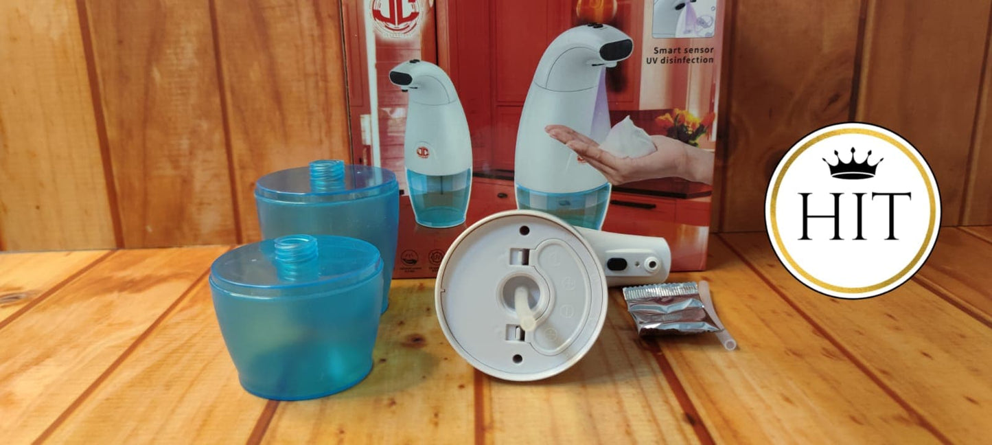 Dispensador para jabon AUTOMATICO Con sensor LUZ UV