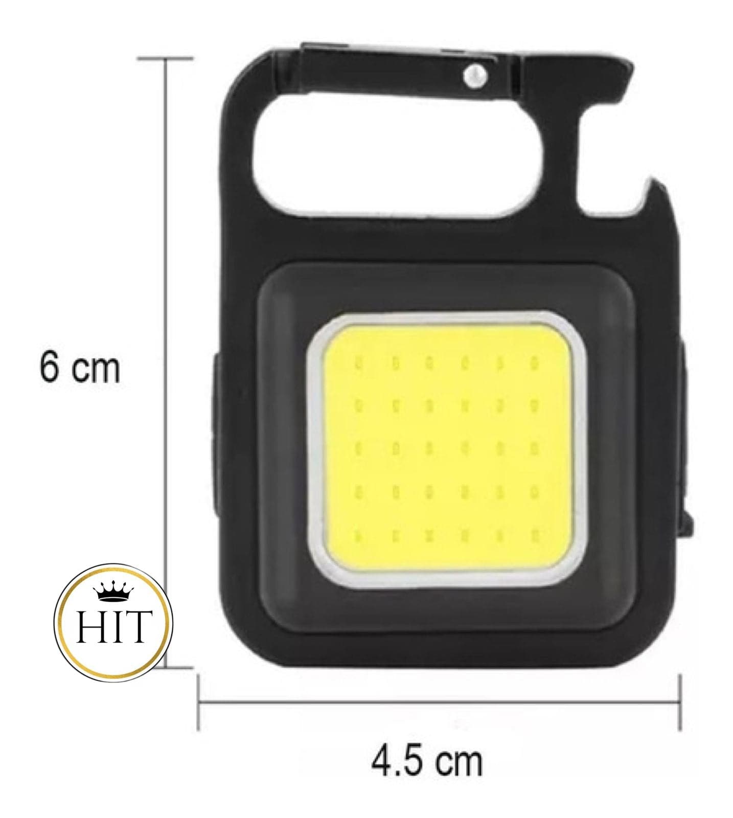Linterna Potente Llavero 500lm Recargable Multiusos