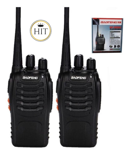 Radio  X2 Walkie Talkie Baofeng Bateria 2800mah