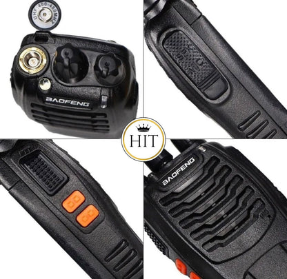 Radio  X2 Walkie Talkie Baofeng Bateria 2800mah