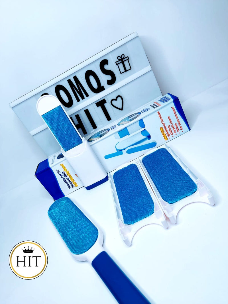 Removedor De Pelusa Mascotas Cepillo Quitamotas Limpia Pelos