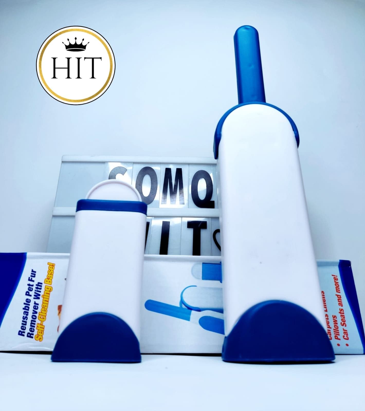 Removedor De Pelusa Mascotas Cepillo Quitamotas Limpia Pelos