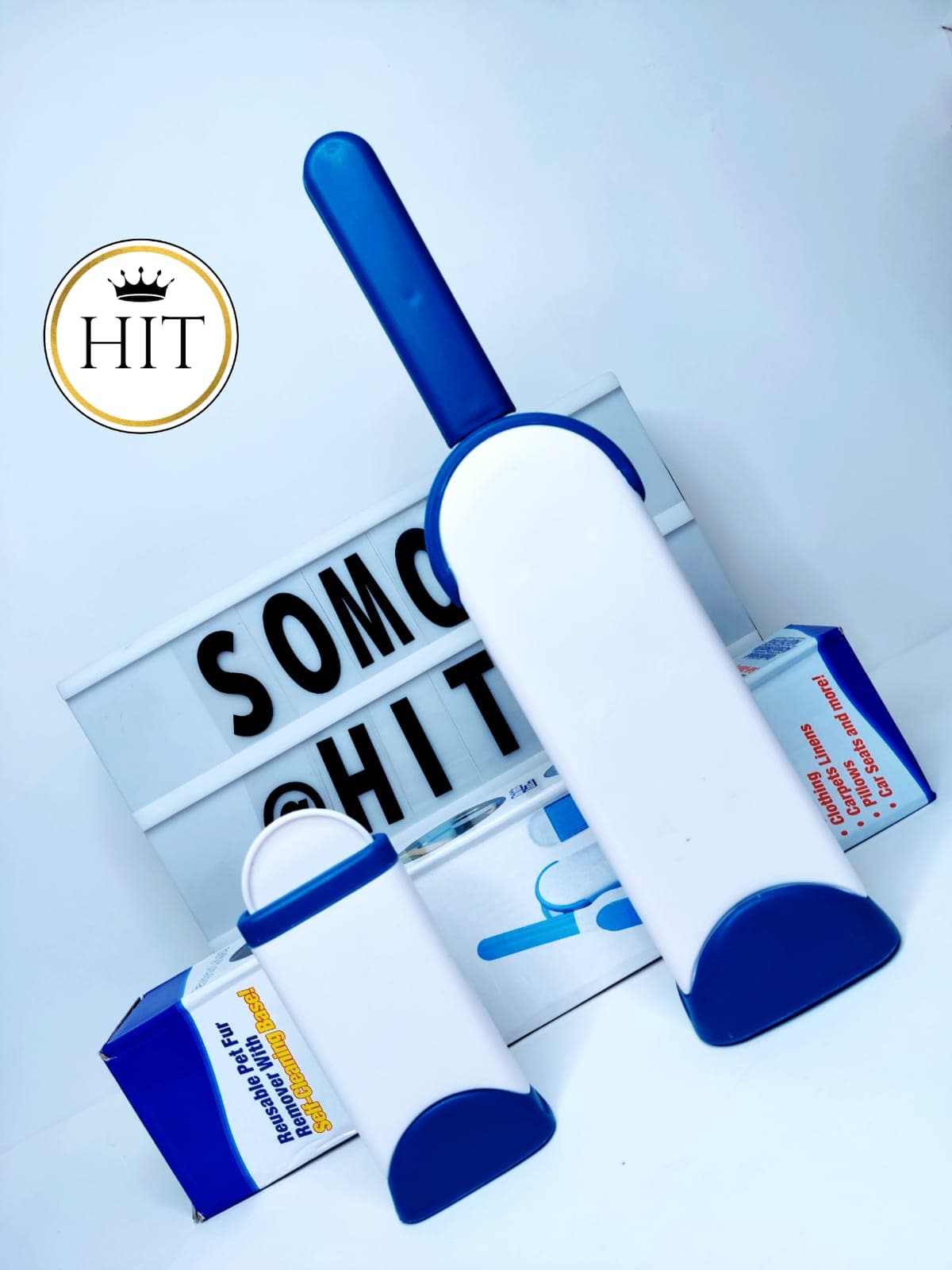 Removedor De Pelusa Mascotas Cepillo Quitamotas Limpia Pelos