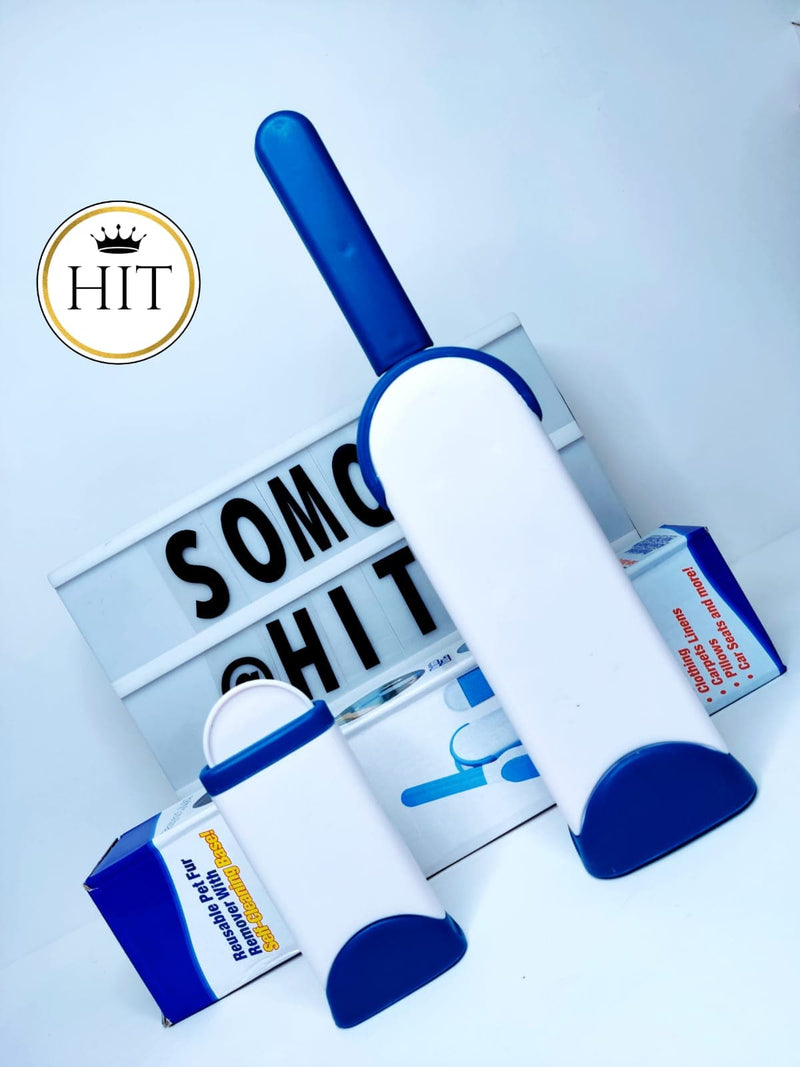 Removedor De Pelusa Mascotas Cepillo Quitamotas Limpia Pelos