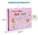 Set Arte  y pintura Maleta 208 Piezas