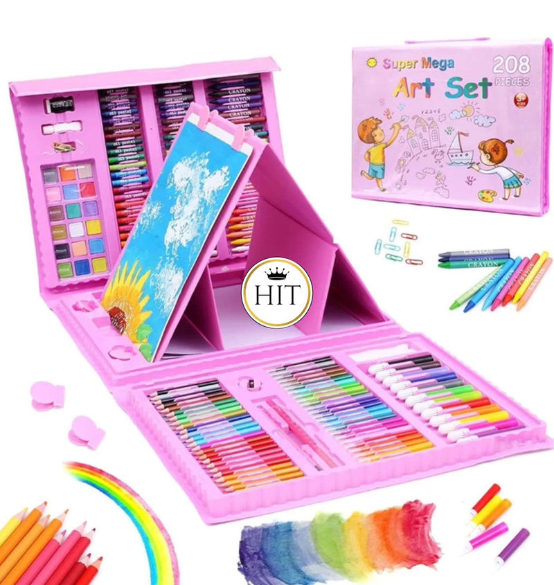 Set Arte  y pintura Maleta 208 Piezas