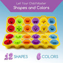 Juguete Cubeta de huevos educativo