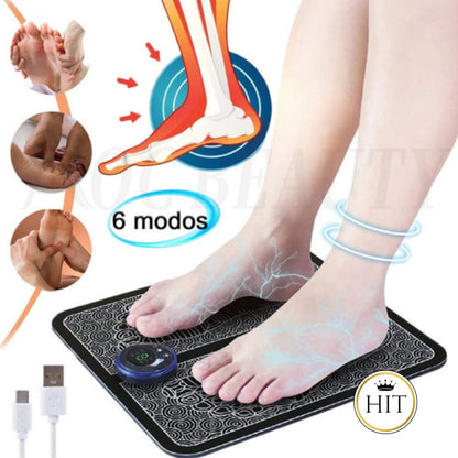 Tapete Masajeador Electroestimulador De Pies Circulacion
