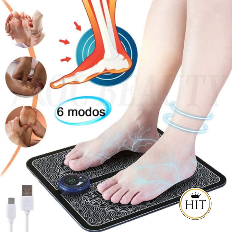 Tapete Masajeador Electroestimulador De Pies Circulacion